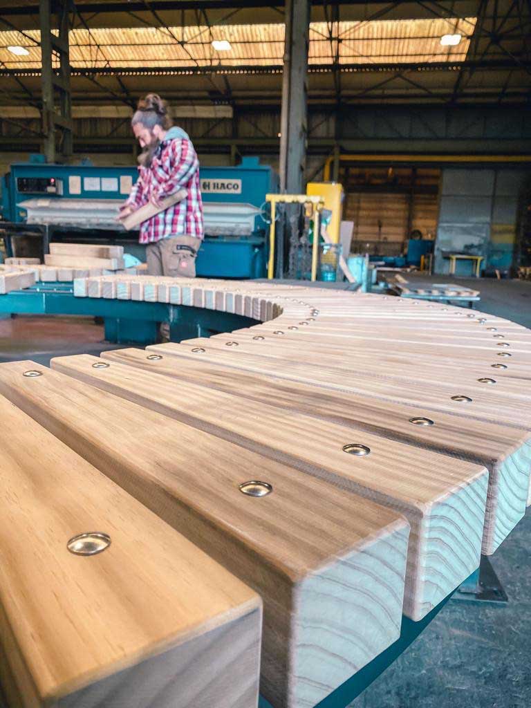 Zitbanken total | Woodz Design | Zander Steels